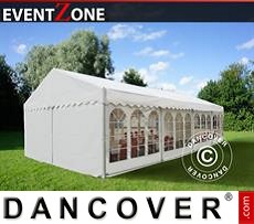 Party tent 6x12 m PVC, White