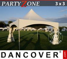 Party tent 3x3 m PVC