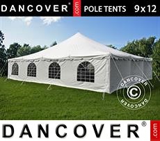 Party tent 9x12 m PVC, White