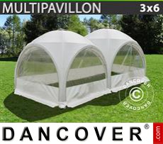 Party tent 3x6 m, White