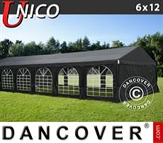 Party tent UNICO 6x12 m, Black