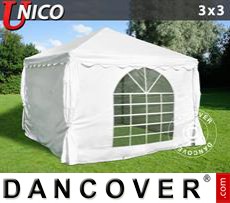 Party tent UNICO 3x3 m, White