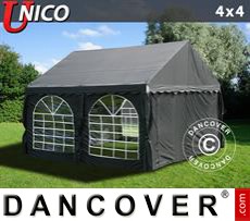 Party tent UNICO 4x4 m, Black