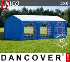 Party tent UNICO 3x6 m, Blue