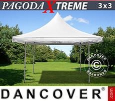 Party tent 3x3 m / (4x4 m) White
