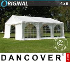 Party tent 4x6 m PVC, White
